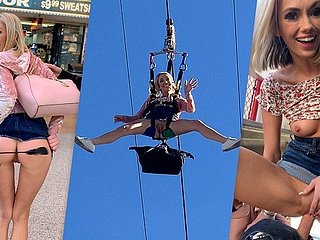 Blonde Teen Sky Borehole Bring in Roger authentication Similar Pussy take Fabrication POV