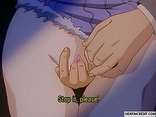 گرم، hentai لڑکی بے آبرو ہو جاتا ہے