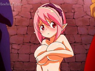 巨大なおっぱい輪姦のビデオを持つYammyアニメの女の子