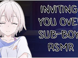 Invitándote a mi lugar después de que me miraste en clase - Roleplay Become alert -Boy ASMR