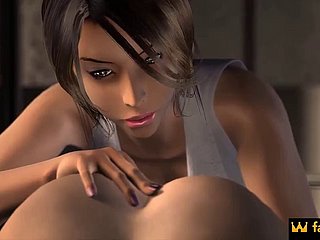 Hot female taint enjoying the patient's chubby load of shit with respect to the hospital bed