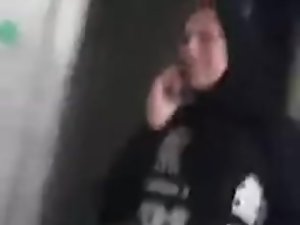 hijab após cliente fininish acordo beg com outros