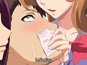 العشيقات الشباب تهيمن، مص، قضيب جلدي اللعنة boytoy