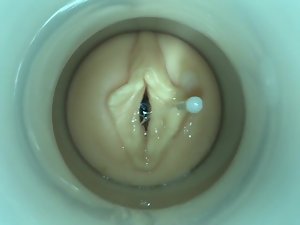 Cum Gotas pelo homem came cum