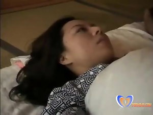 Sapık adam Japon milf yararına olduğunu