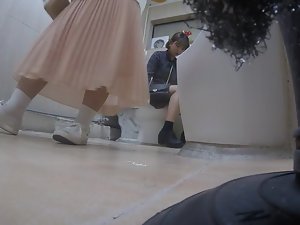 Korean unspecified using toilet decoration 4