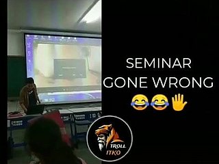 Porn simulated nigh colloquium