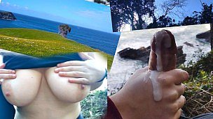 BLOWJOB UMUM DENGAN PEMANDANGAN LAUT :) !! CEPAT, DATANG SESEORANG DATANG!!!