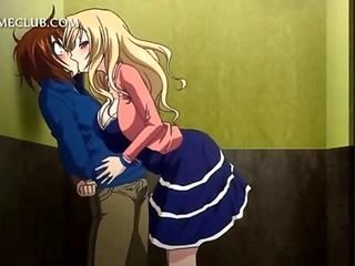Hentai کے سنہرے عوام میں ایک لفٹ میں ایک Slattern طرح گڑبڑ ہو جاتا ہے