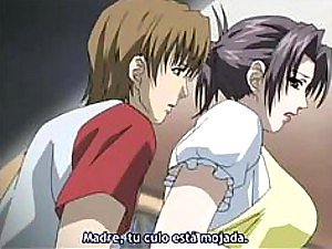 Hentai کے triple کے - خوبصورت موبائل فونز MILF چوستے اور بھاڑ میں 2 کاک ہو جاتا ہے