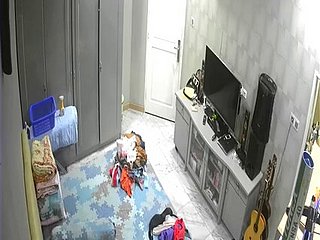 入浴老婆の後に無担保CAM-